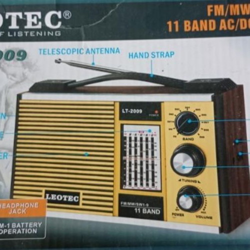 Leotec LT-2008 Retro Portable Radio New