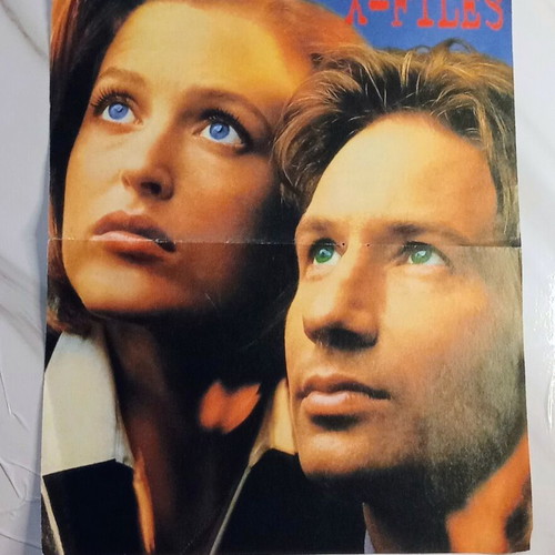 X-Files poster set with Gillian Anderson, like new