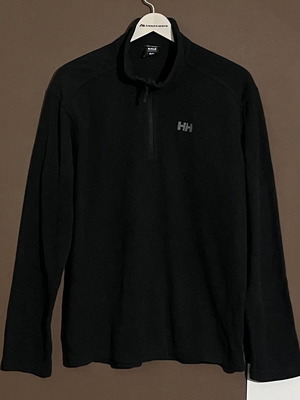 Helly Hansen Polartec ανδρικό fleece με φερμουάρ 1/4 σε μαύρο, XL
