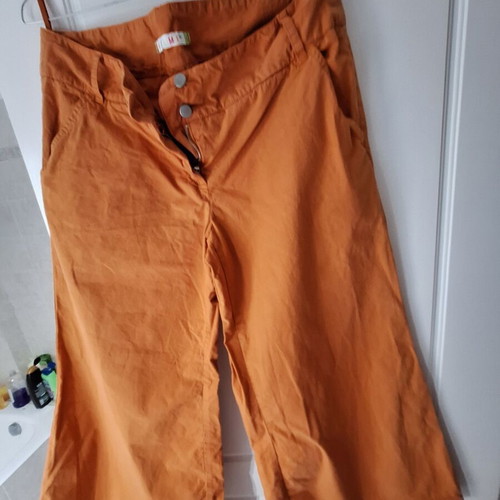 Helmi pants used, brick red, size M-L
