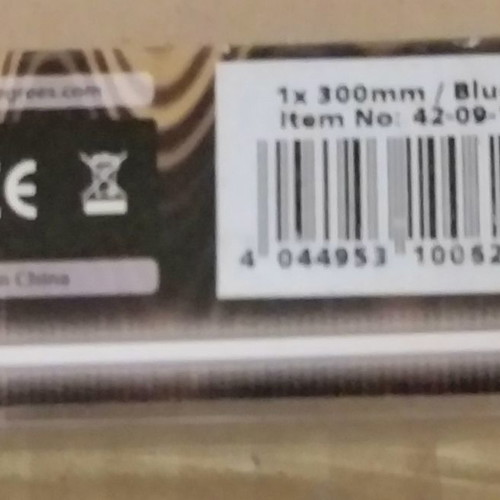Led bars blue color for PC 30cm new, 2 pieces