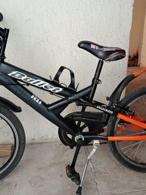20-inch bicycle for ages 7 to 10, black