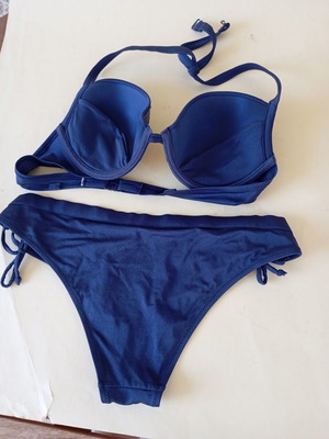 Yamamay bikini like new, adjustable medium large, blue