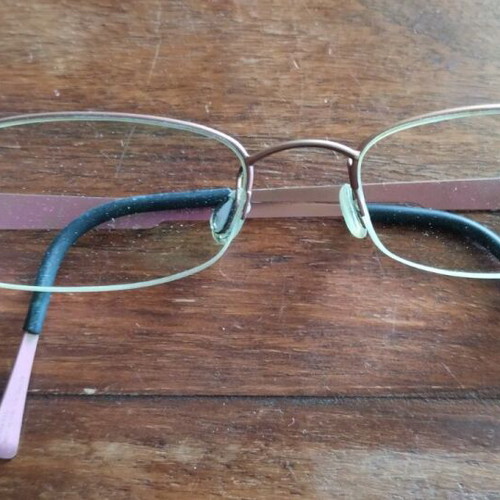 Lindberg kids glasses like new, pink and silver, for ages 2-4