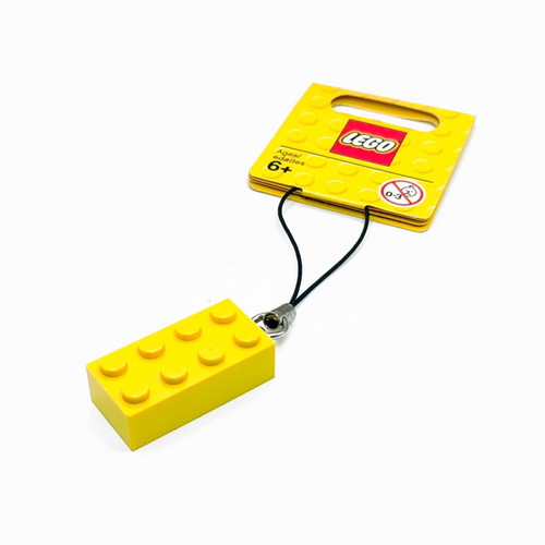 LEGO Strap yellow 2x4 brick keychain set 853252