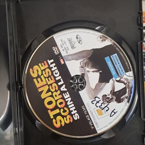 Shine A Light Stones Scorsese DVD like new, rock