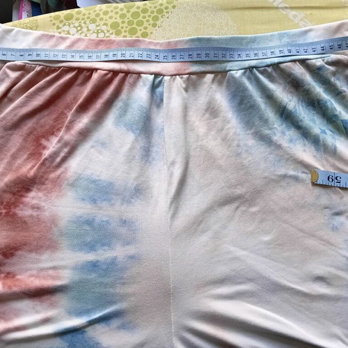 Emery Rose Shein Tie-Dye Wide-Leg Pants like new, multicolor