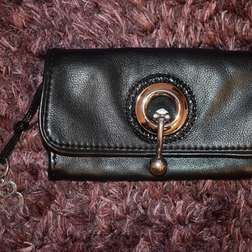 Milene Berger clutch black like new