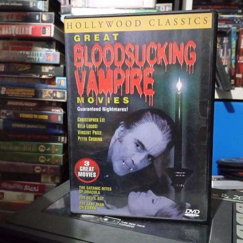 The Great Bloodsucking Vampire Movies DVD like new, horror films