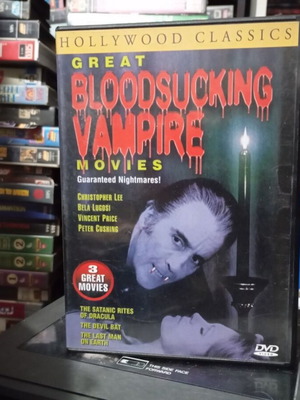 The Great Bloodsucking Vampire Movies DVD σαν καινούργιο, ταινίες τρόμου