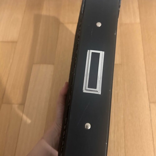 Embossed case for CD/DVD like new, 48 slots