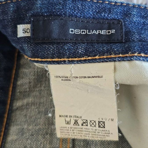 Dsquared2 jeans size 50, blue, like new
