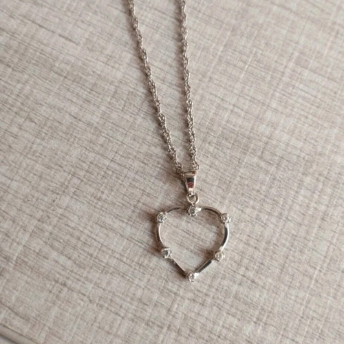 Swarovski pendant with zirconia, new