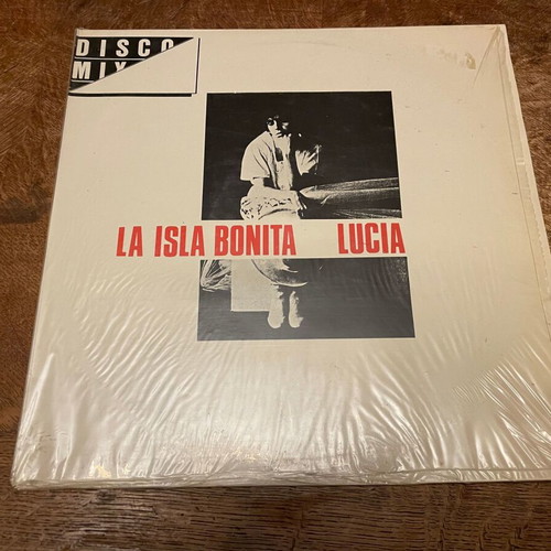 Lucia La Isla Bonita 12" vinyl used, pop