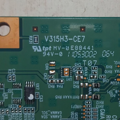 T-con V315H3-CE7 Tpt MV-0E88441 like new for LG 42LK450 42LK451 42LK550 Philips