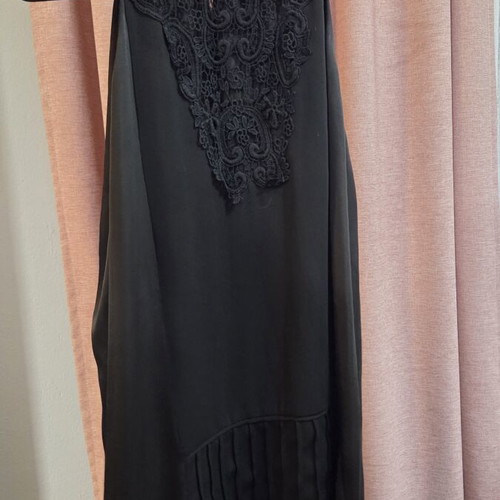 Zara evening summer dress black, new, lace design