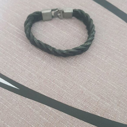 Leather bracelet handmade new