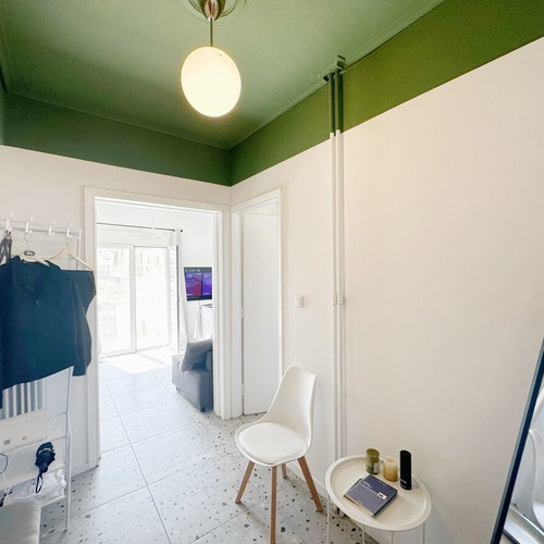 Apartment in Palaio Faliro 51 m², 5th floor, furnished with balcony