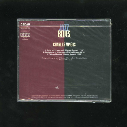 Charles Mingus Jazz & Blues Collection CD new