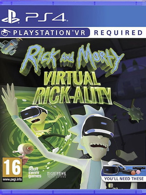 Rick and Morty Virtual Rick-Ality PS4 new PAL