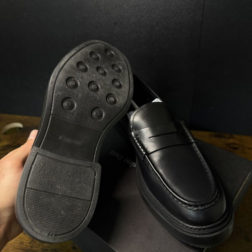 Massimo Dutti loafers, men's, size 44, black