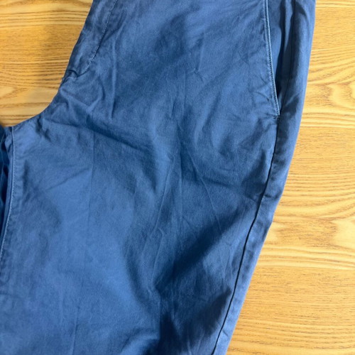 Pull&Bear men's blue chino smart skinny pants, size EUR 50