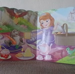 Disney Junior Sofia interactive children's book with 50 flaps