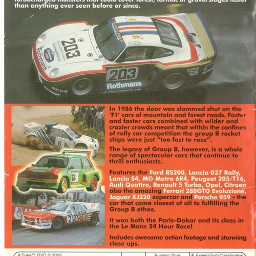 Too Fast To Race DVD used, action
