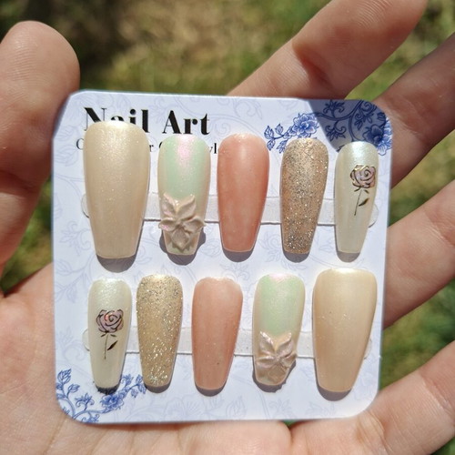 Press On Nails new with application tools