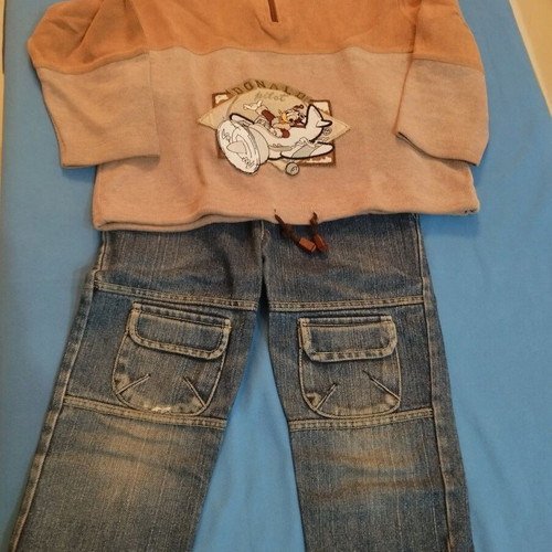 Set of 5 Kids Clothes Mickey Kids and Joom No 4-5 like new, cotton