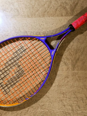 Tennis racket used in good condition