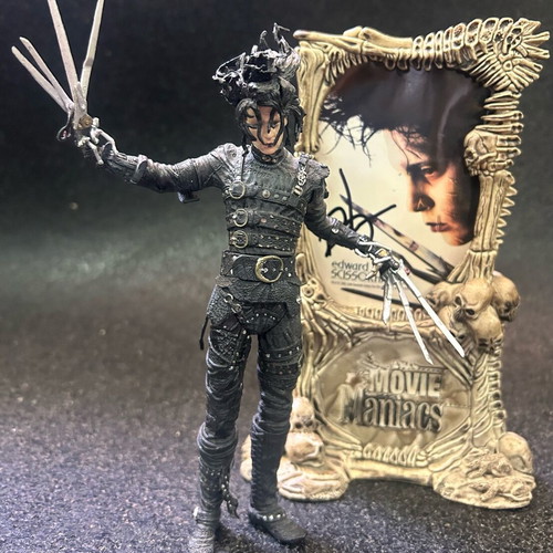 Edward Scissorhands 7” Movie Maniacs Series 3 McFarlane’s Action Figure like new