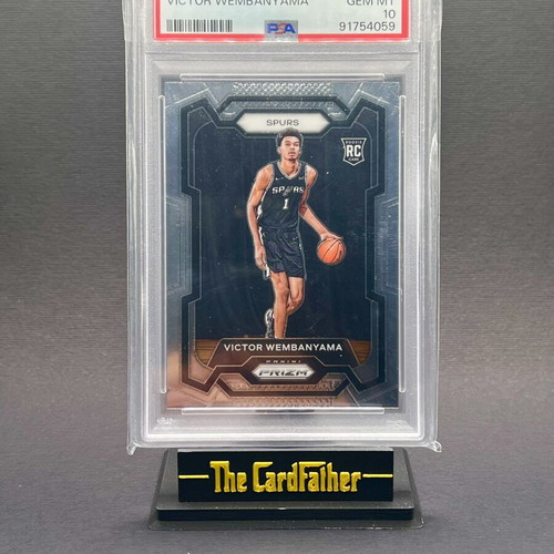 Victor Wembanyama Panini Prizm RC PSA 10 card