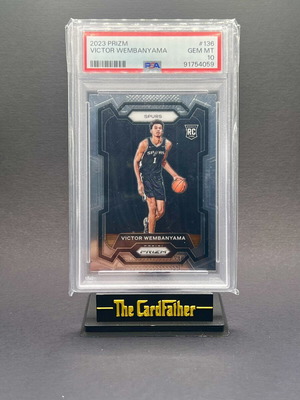 Victor Wembanyama Panini Prizm RC PSA 10 card