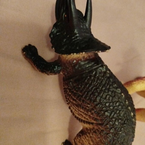 Dinosaur figures like new with sound valve in belly