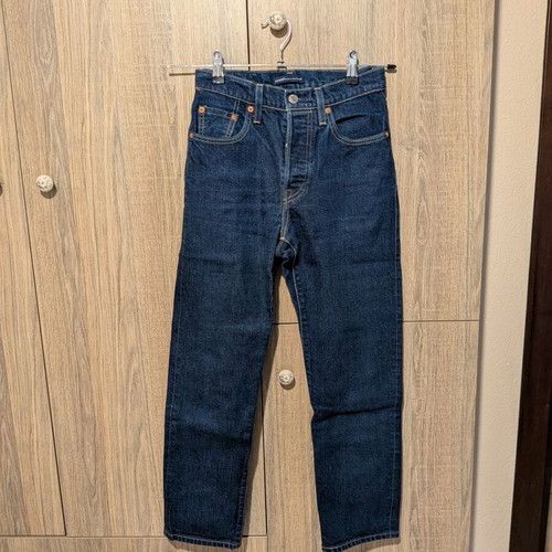 Levi's 501 jeans like new, straight leg, button fly, size XS