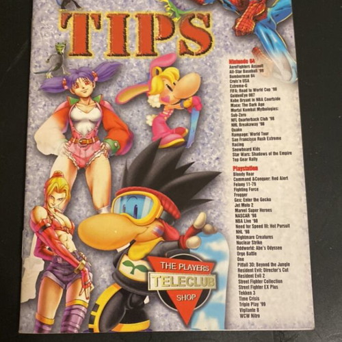 Gamepro magazine with tips for various games new condition