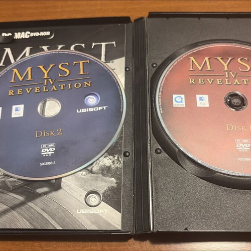 Myst IV: Revelation PC Mac DVD like new Greek edition full set