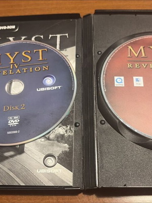 Myst IV: Revelation PC Mac DVD like new Greek edition full set