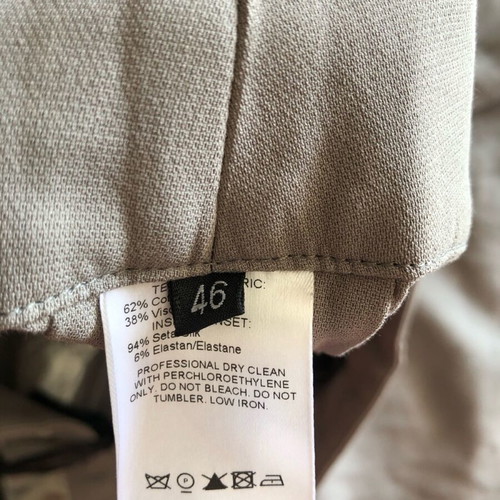Branded women's flared pants like new, size 46