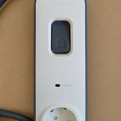 Belkin BSV603vf2M 6-Outlet Surge Protection Power Strip 2m
