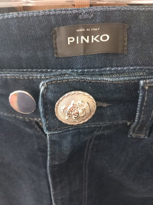 Pinko τζιν παντελόνι καμπάνα σαν καινούργιο, μπλε