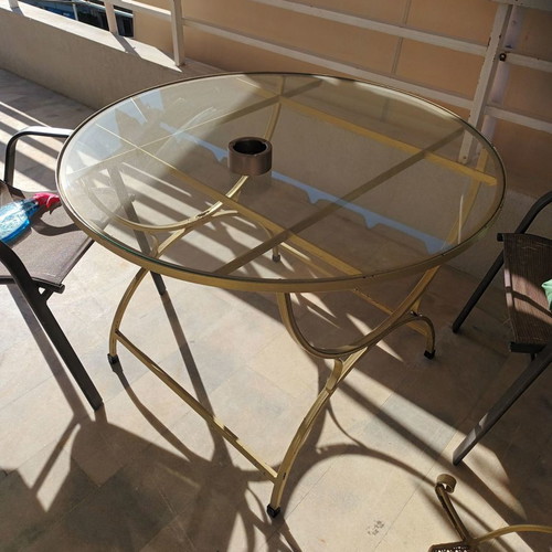 Ferforge round table solid iron