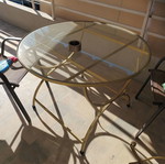 Ferforge round table solid iron