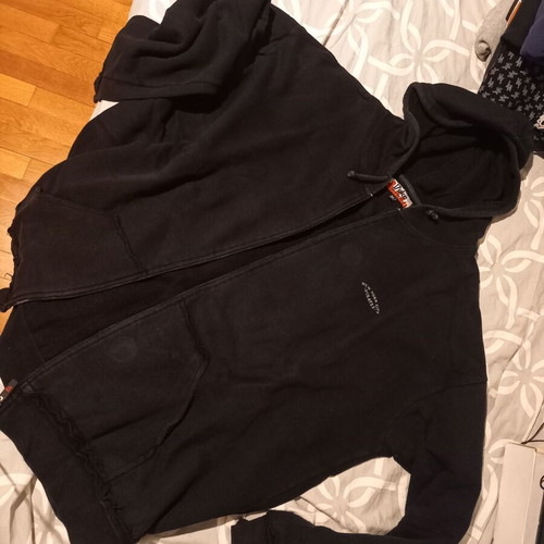 Duke sweatshirt black used with skull print New York Pirates size 3XL