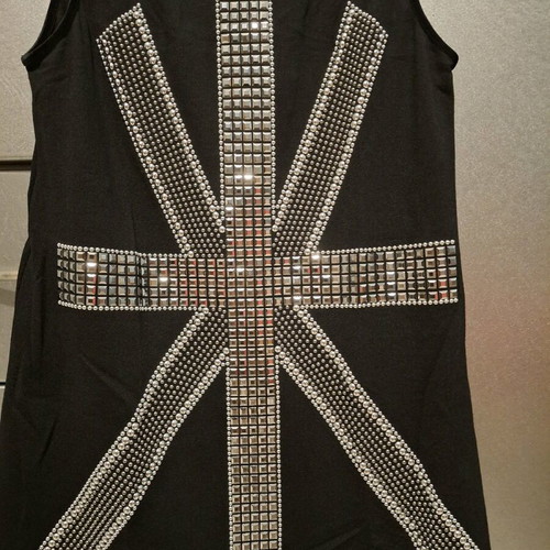 Denny Rose dress like new, sleeveless, short, autumn-winter, black