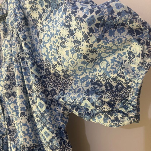 BSB short dress like new, white and blue, size S