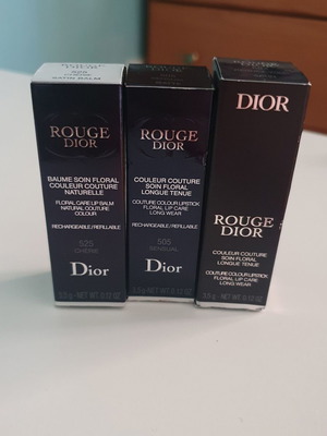 Dior σετ 3 κραγιόν full size μεταχειρισμένα