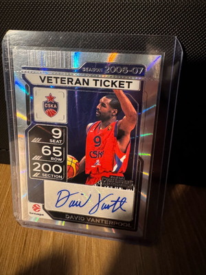 Panini Euroleague Contenders 2025-26 David Vanderpool Auto σαν καινούργιο