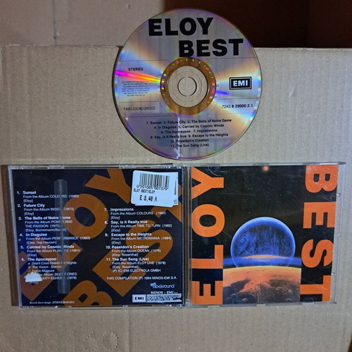 Eloy Best CD like new, rock